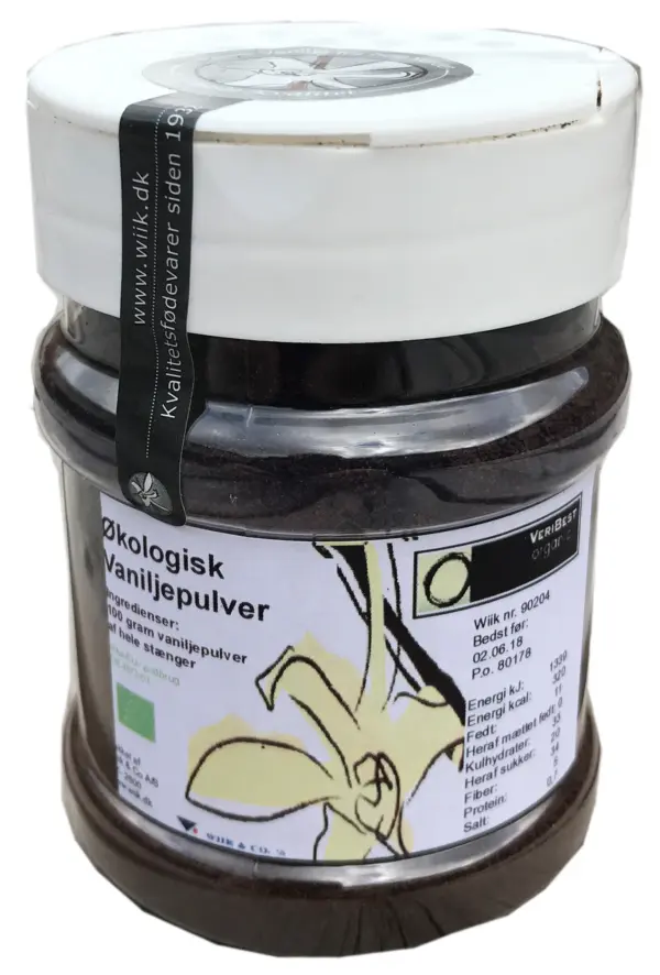 100g Økologisk vaniljepulver
