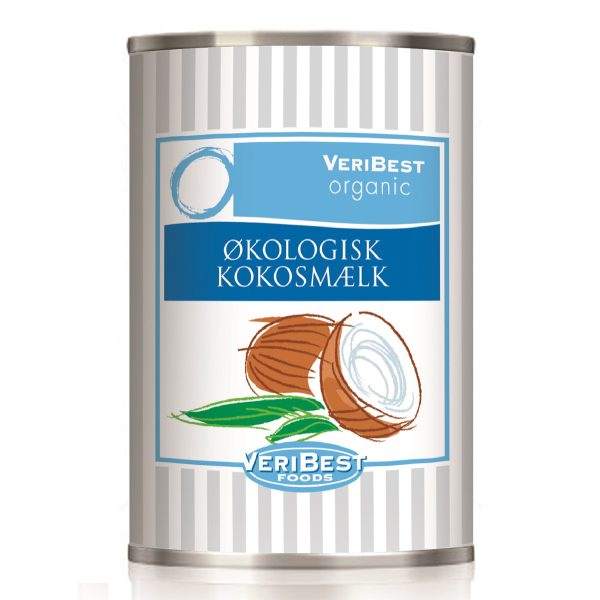400ml Økologisk Kokosmælk 17-19 %