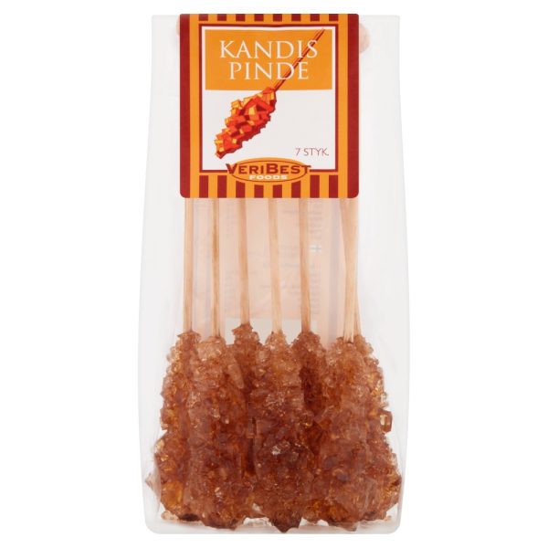 7stk Brune kandispinde