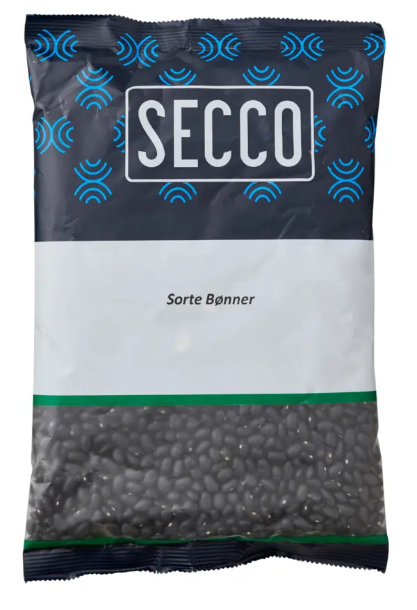 900g Bønner sorte tørrede