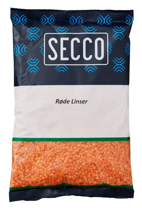 900g Linser røde