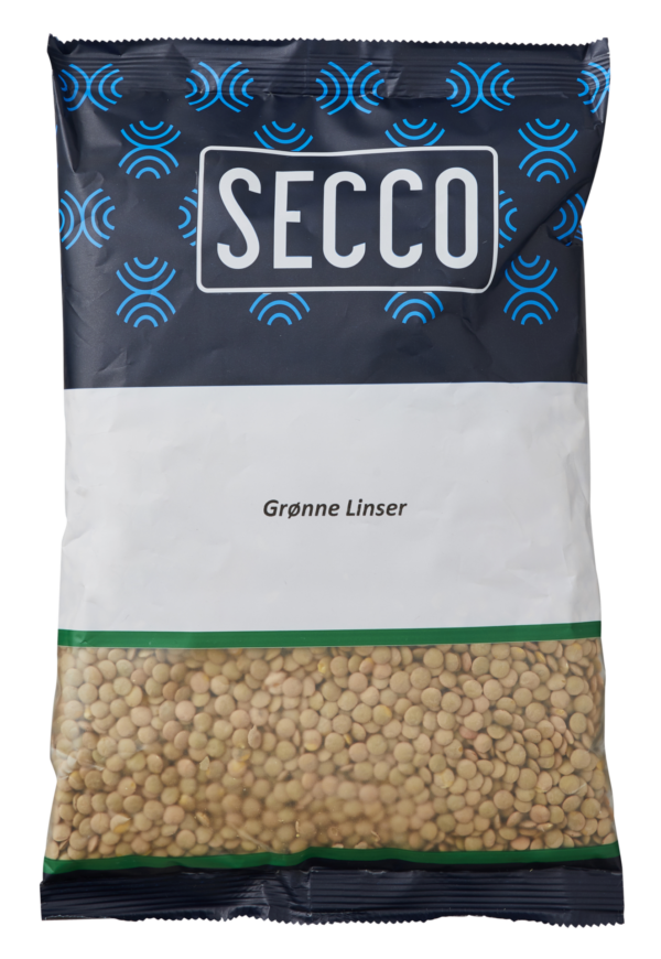 900g Linser grønne