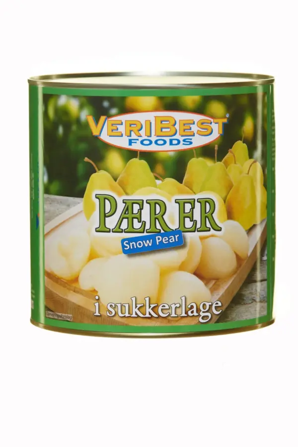 3kg Pærer i sukkerlage (Snowpear)