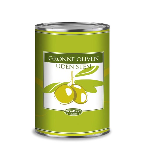 4250g Oliven grønne uden sten