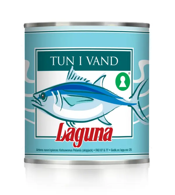 800g Tun i vand