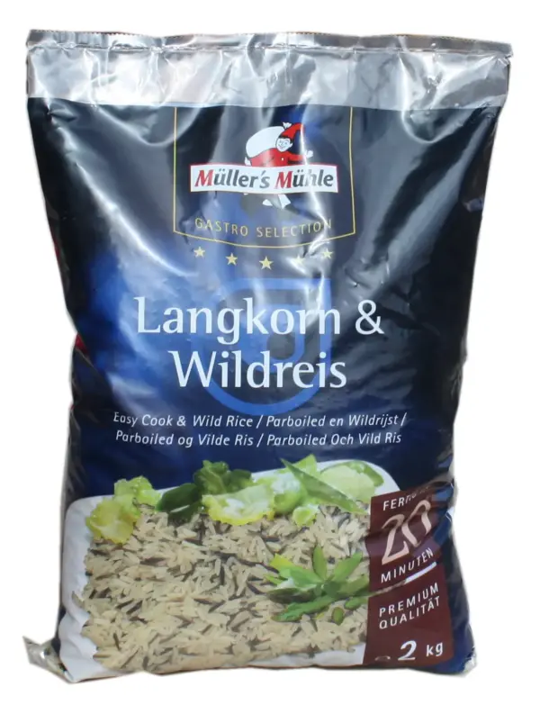 2kg Vilde/parboiled mix ris