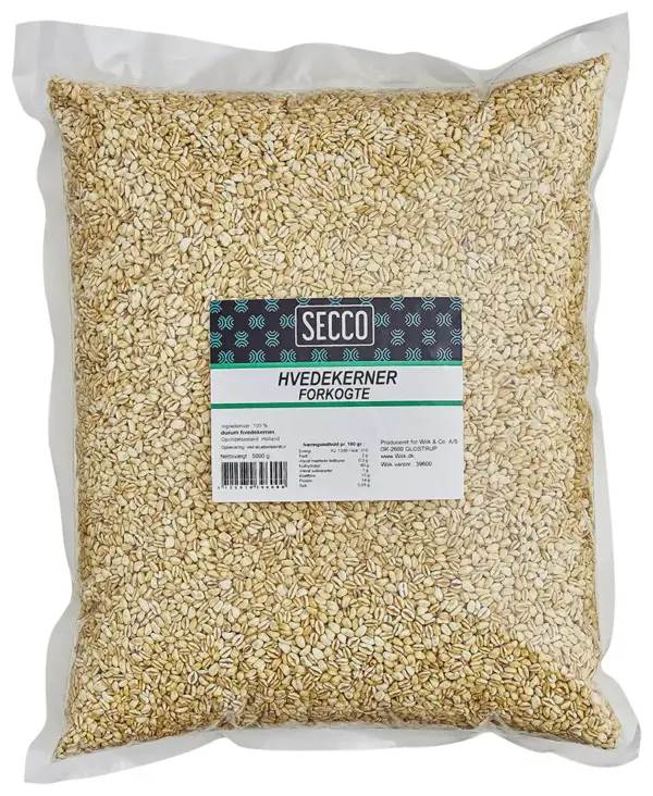 5kg Hvedekerner forkogte