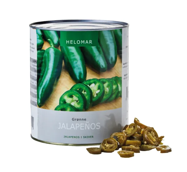 3kg Jalapeños grønne i skiver