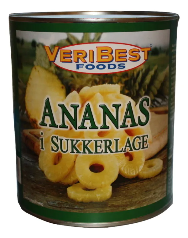3kg Ananas i skiver 115/120 i s/l