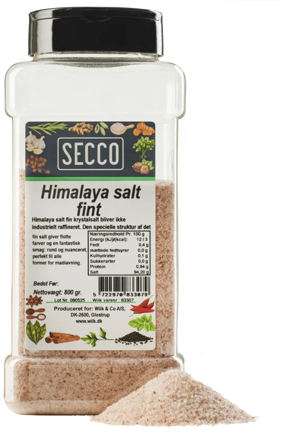 800g Himalayasalt fint