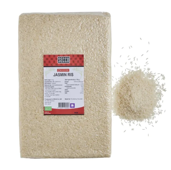 5kg Økologiske jasminris