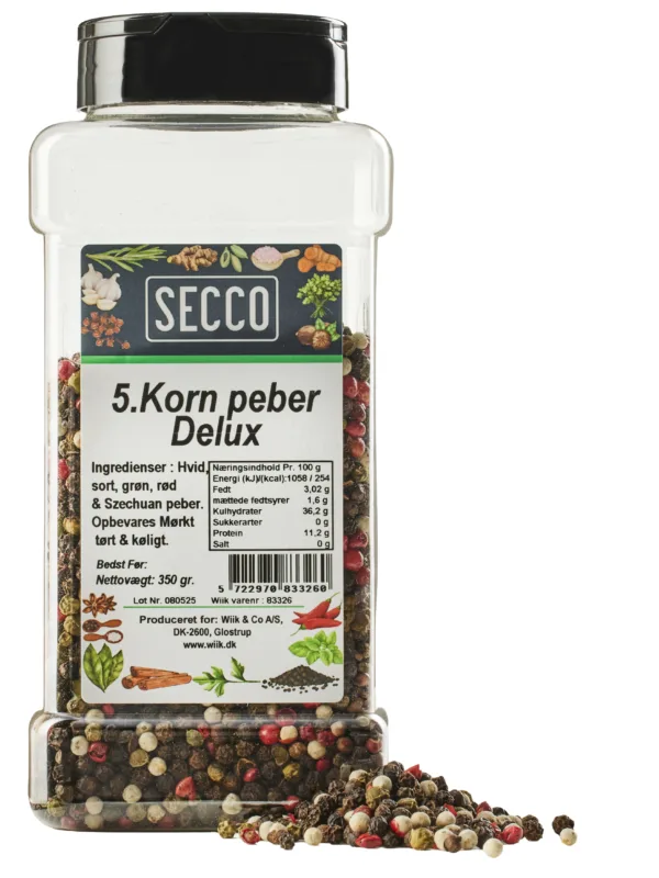 350g Pebermix 5-korns hele