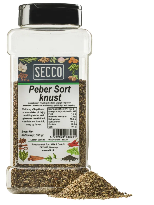 350g Peber sort knust
