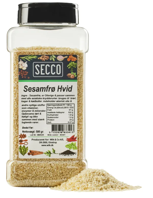 500g Sesamfrø hvid