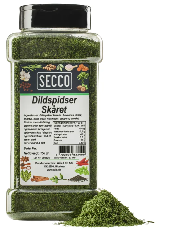 150g Dildspidser skåret