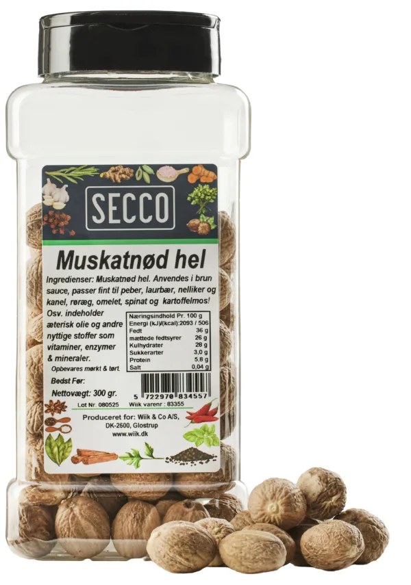 300g Muskatnød hel