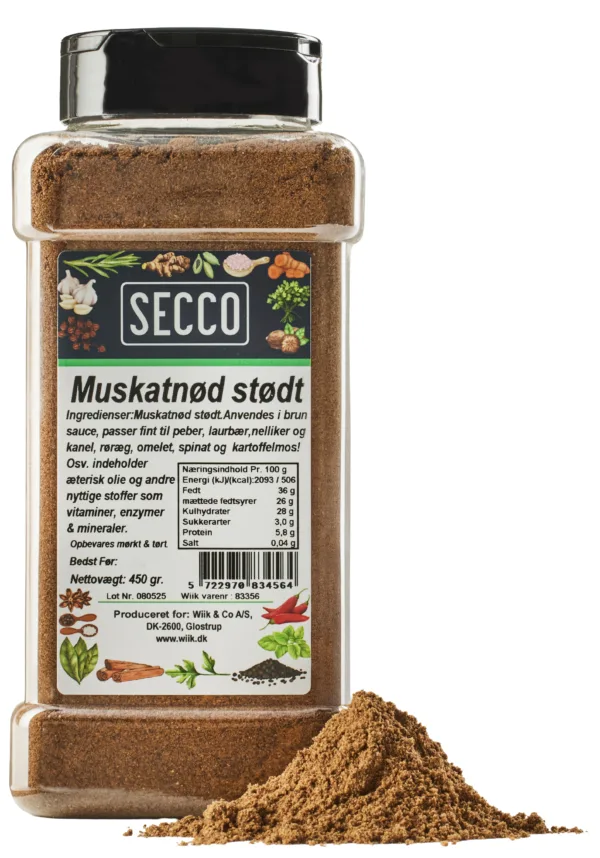 450g Muskatnød stødt