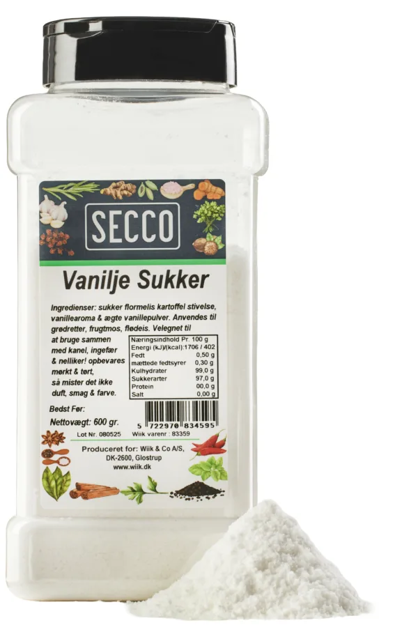600g Vaniljesukker