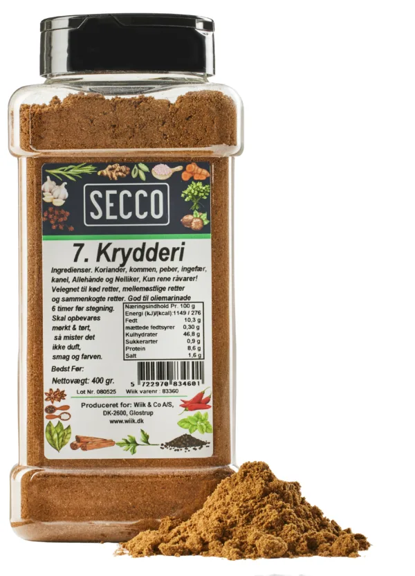 400g Det syvende krydderi