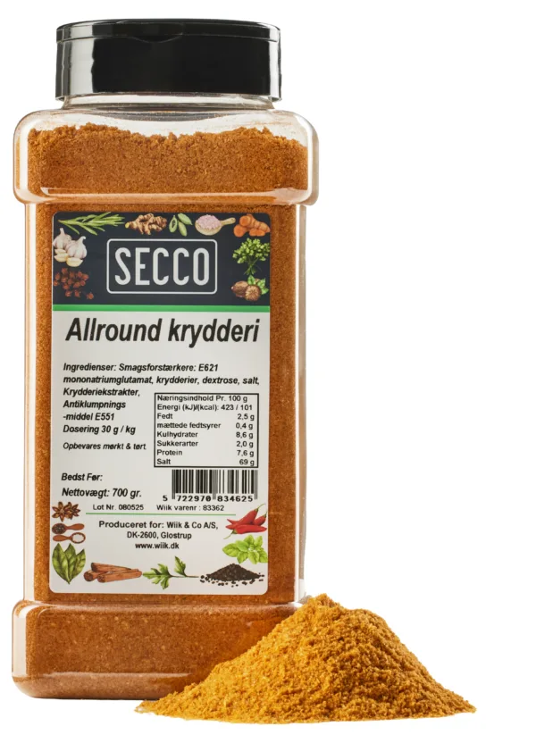 700g Allround krydderi