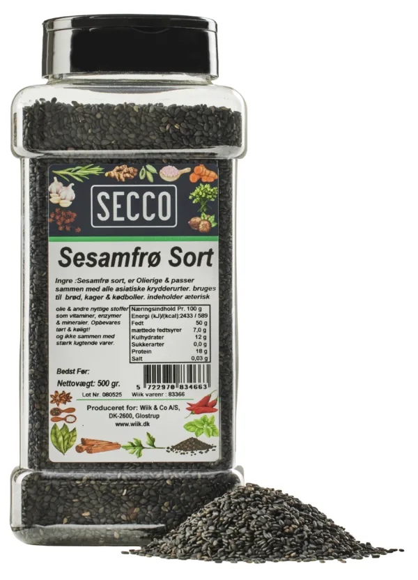 500g Sesamfrø sorte