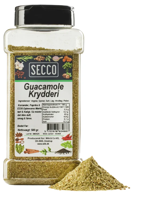 500g Guacamole krydderi