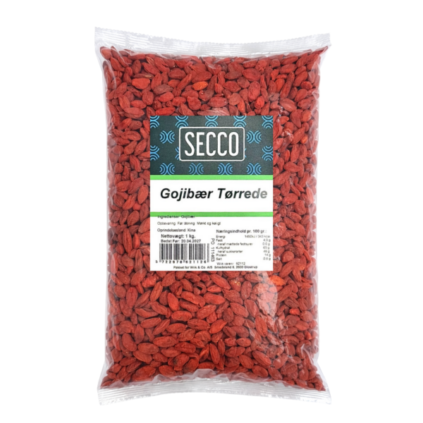 1kg Gojibær tørrede