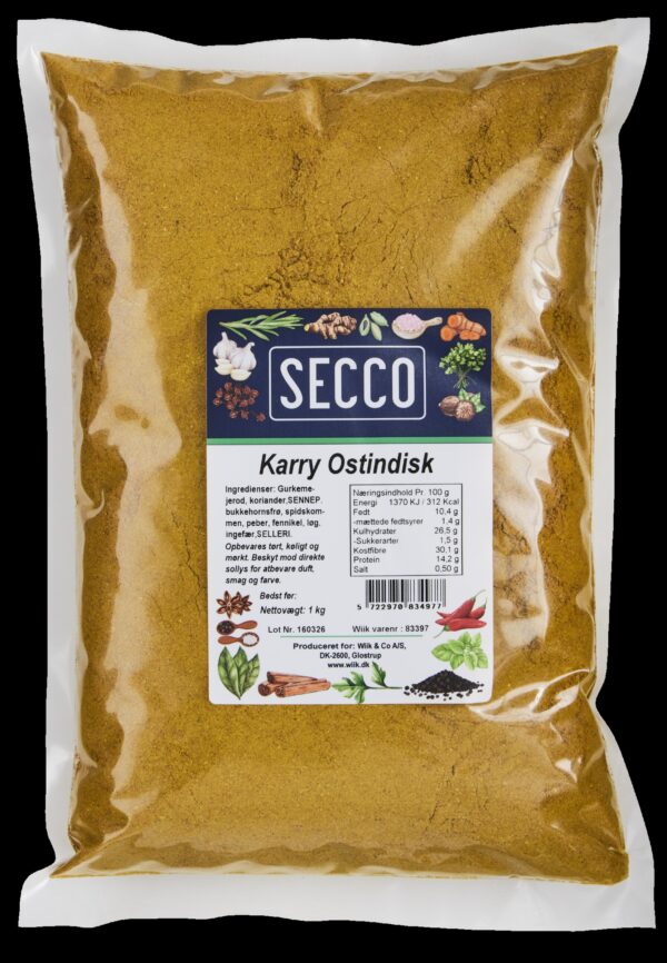 Karry ostindisk Secco 1kg