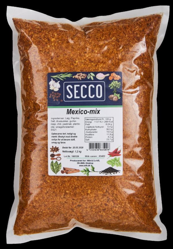Mexico-mix Secco 8x1,2kg (Kasse - 8 stk)